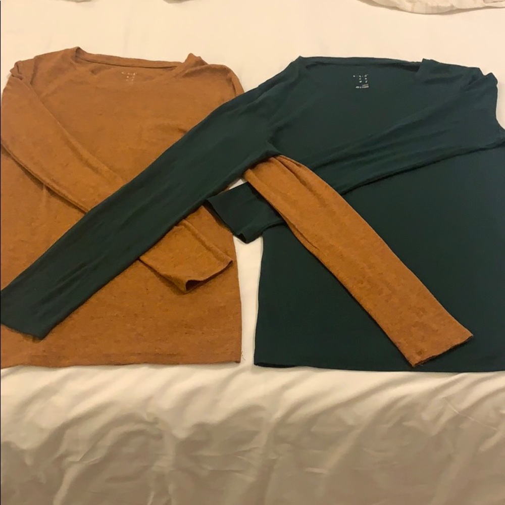 Tank & 2 Long Sleeve shirts